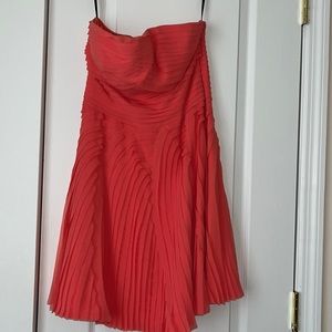 Coral Bebe knee length dress